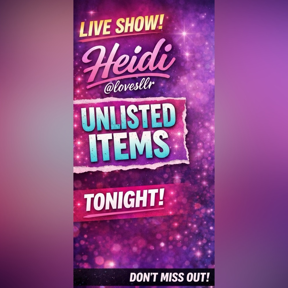 Unlisted Items - - Picture 1 of 1